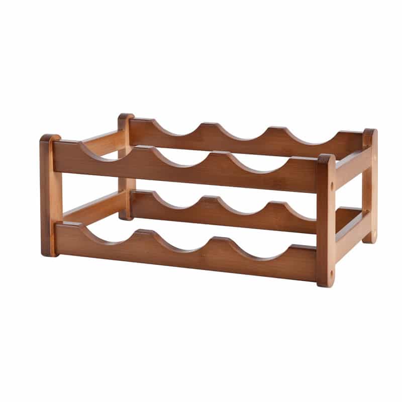 Wooden wine holder